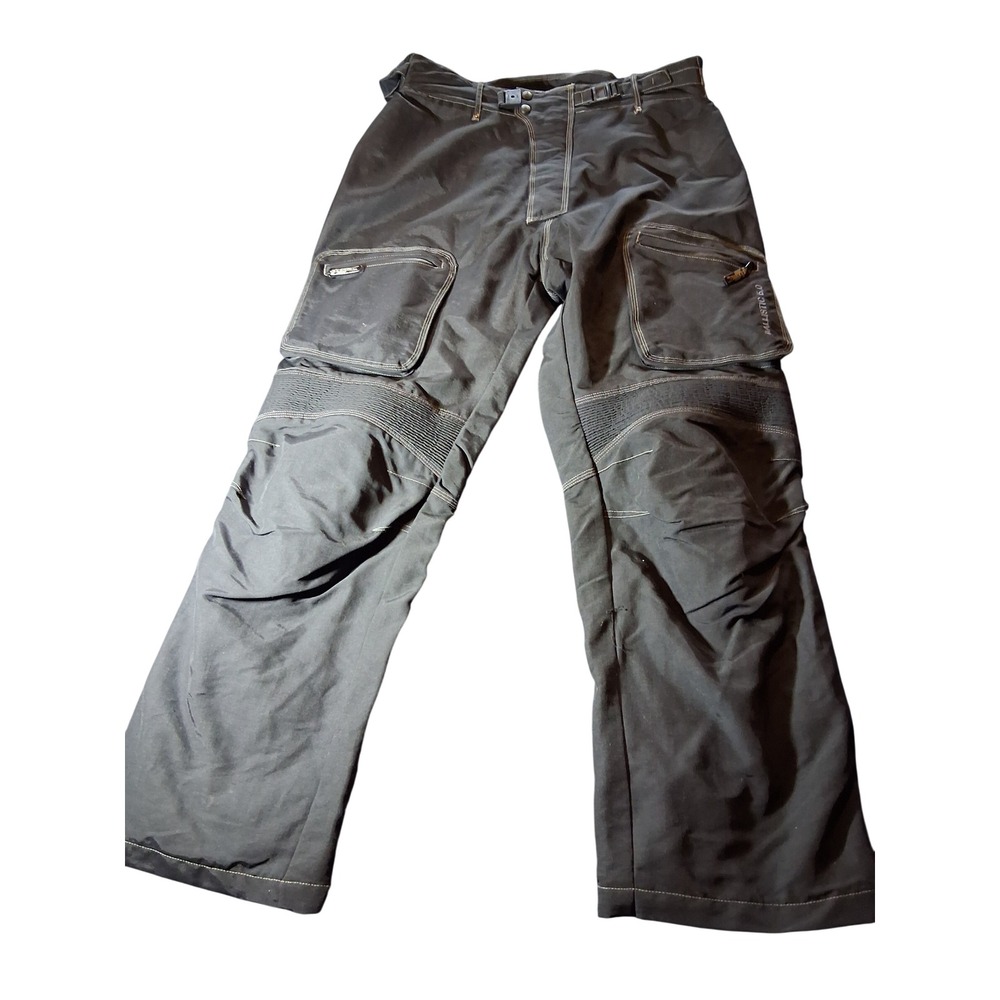 Joe Rocket Ballistic 6.0 Mens 2XL Black Nylon Motorcycle Riding Pants Cargo Zip